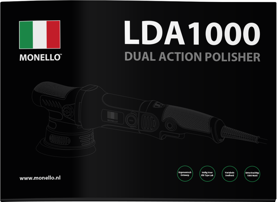 Handleiding Monello LDA1000 Dual Action Polisher